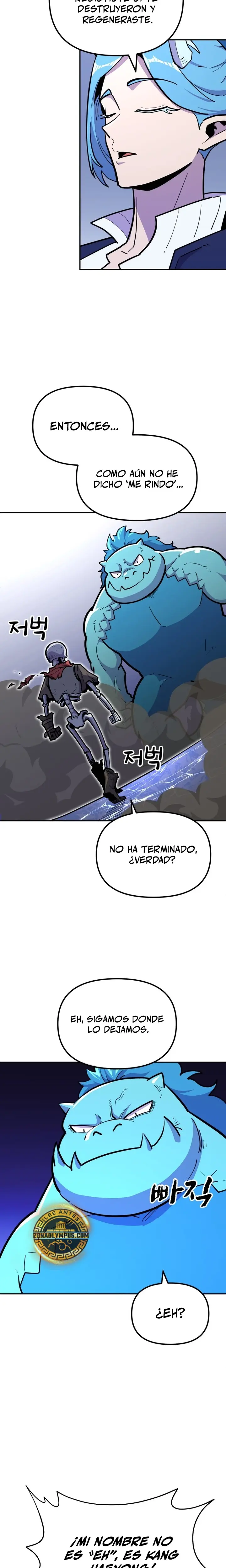 El hombre más guapo se convirtió en esqueleto Capitulo 53 página 18