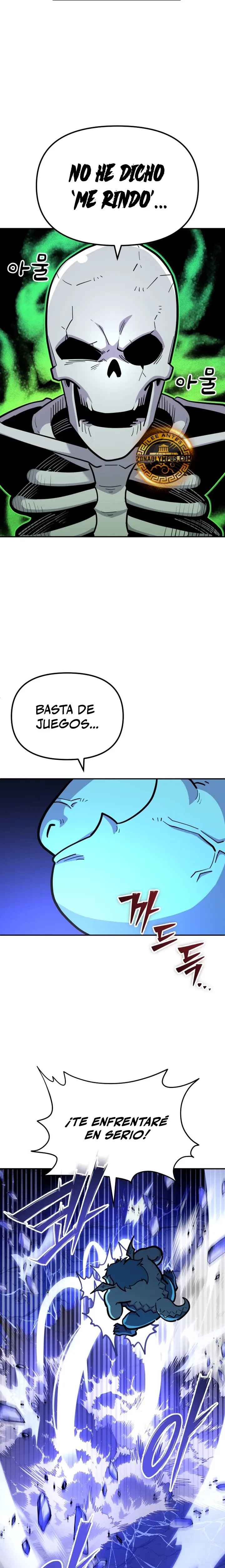 El hombre más guapo se convirtió en esqueleto Capitulo 53 página 28