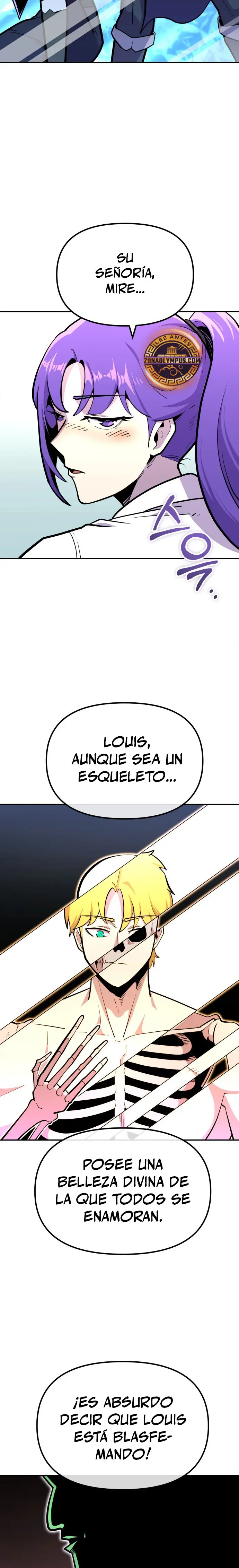 El hombre más guapo se convirtió en esqueleto Capitulo 54 página 25