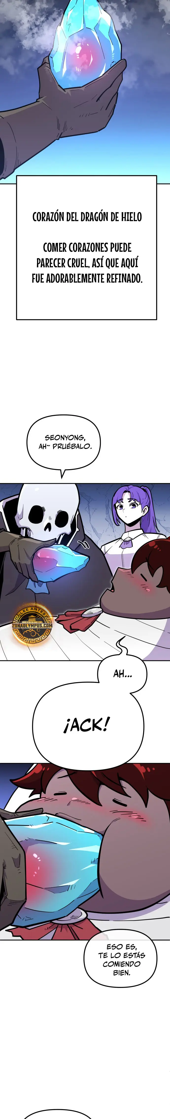 El hombre más guapo se convirtió en esqueleto Capitulo 54 página 34