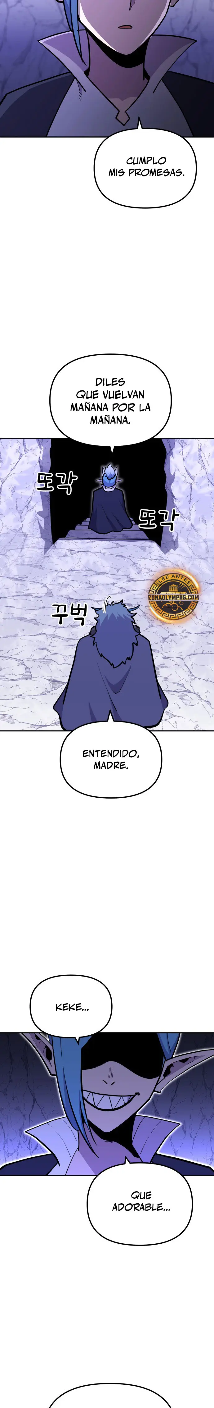 El hombre más guapo se convirtió en esqueleto Capitulo 54 página 9