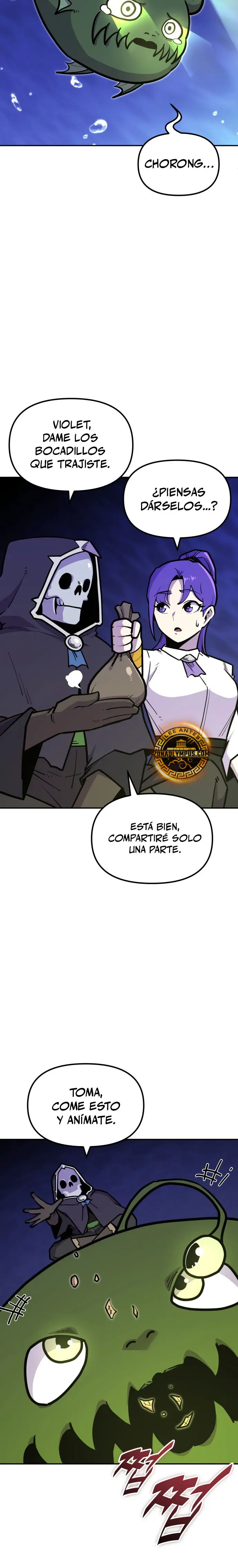 El hombre más guapo se convirtió en esqueleto Capitulo 56 página 11