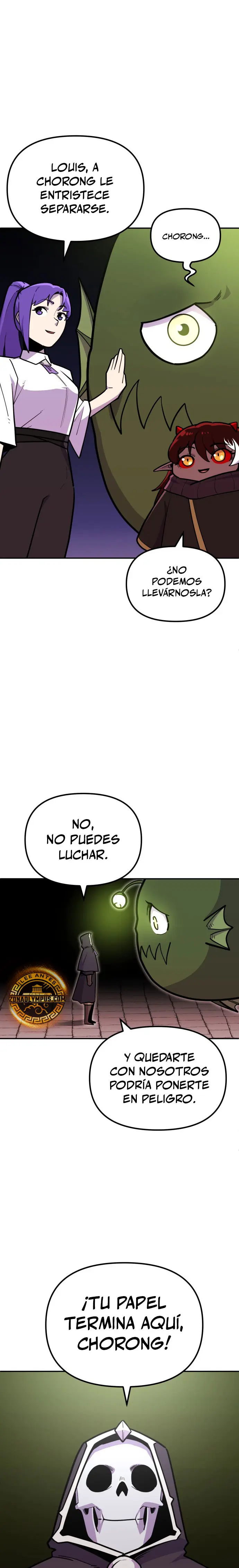 El hombre más guapo se convirtió en esqueleto Capitulo 56 página 17