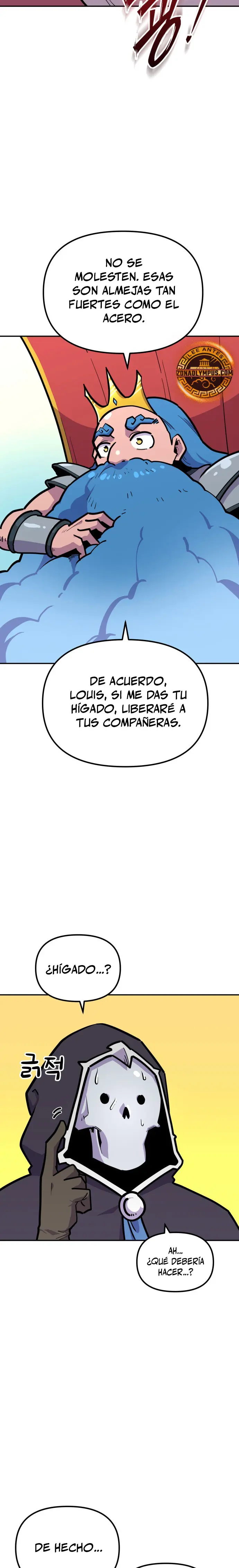 El hombre más guapo se convirtió en esqueleto Capitulo 56 página 30
