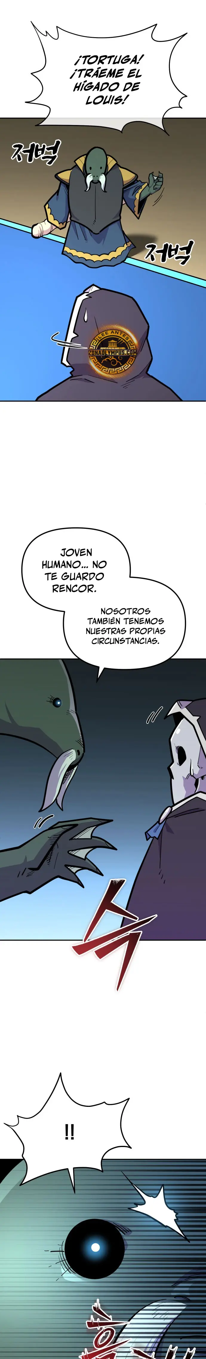 El hombre más guapo se convirtió en esqueleto Capitulo 56 página 32