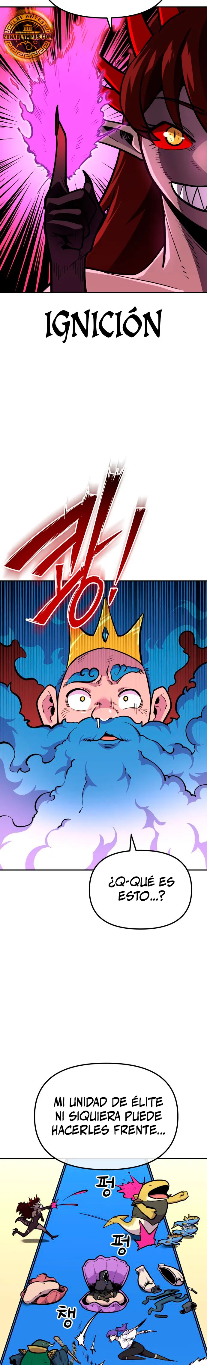 El hombre más guapo se convirtió en esqueleto Capitulo 57 página 11