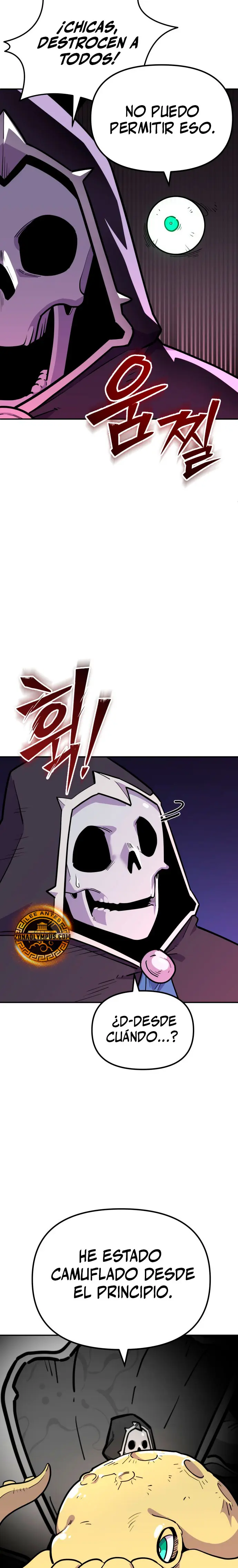 El hombre más guapo se convirtió en esqueleto Capitulo 57 página 13