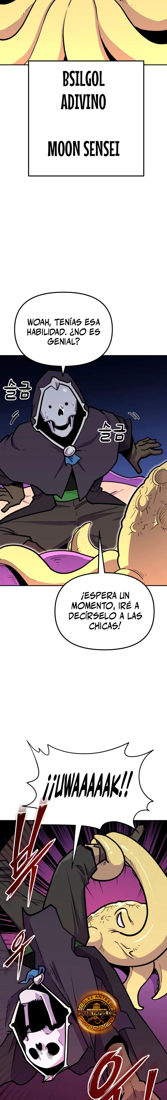 El hombre más guapo se convirtió en esqueleto Capitulo 57 página 14