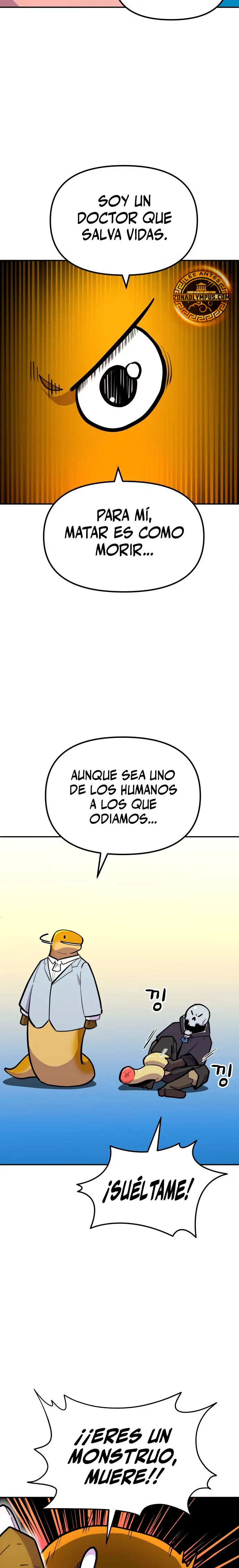 El hombre más guapo se convirtió en esqueleto Capitulo 57 página 17