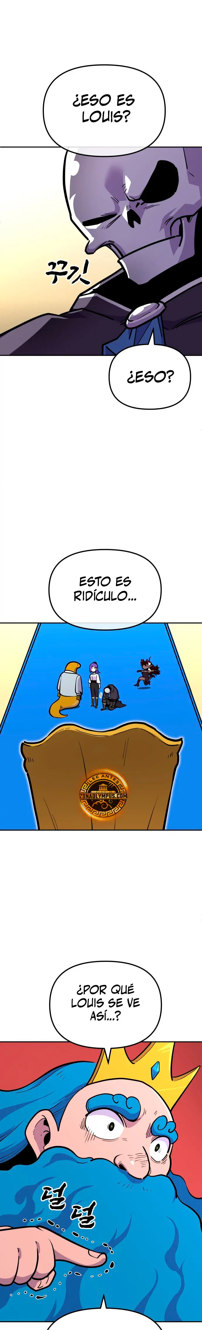 El hombre más guapo se convirtió en esqueleto Capitulo 57 página 19
