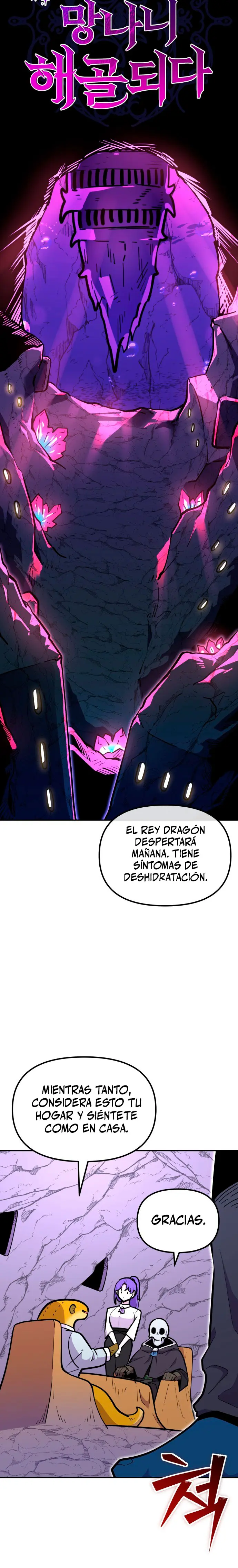 El hombre más guapo se convirtió en esqueleto Capitulo 57 página 23
