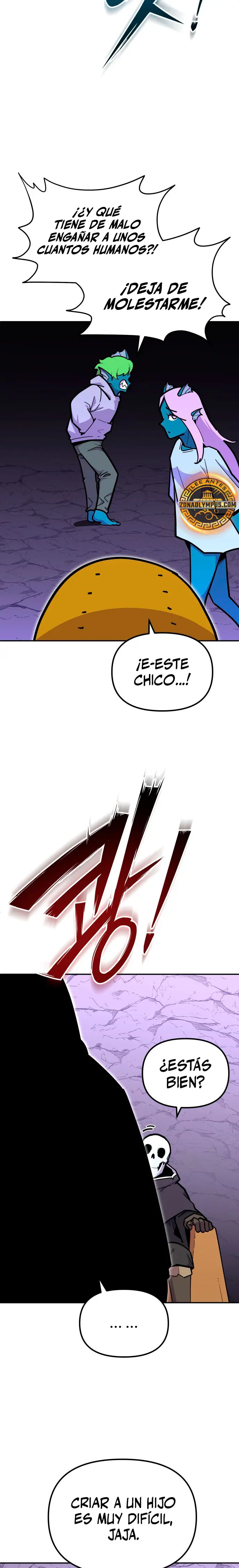 El hombre más guapo se convirtió en esqueleto Capitulo 57 página 26