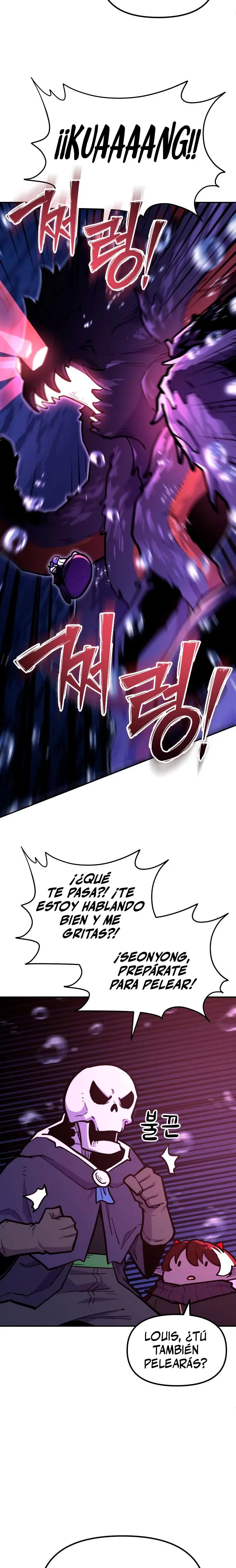 El hombre más guapo se convirtió en esqueleto Capitulo 58 página 18