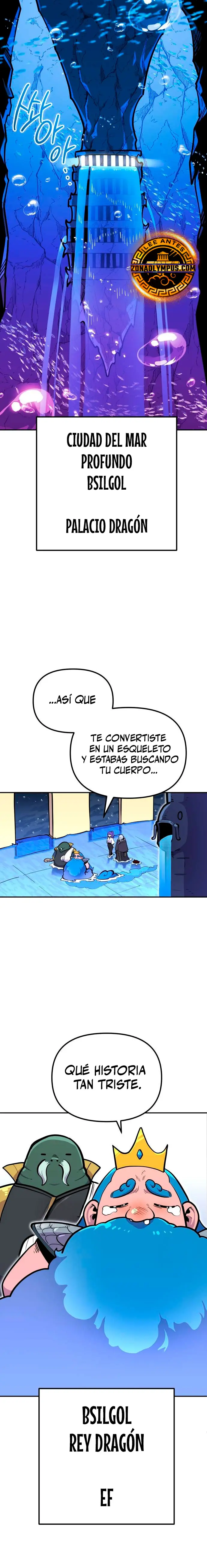 El hombre más guapo se convirtió en esqueleto Capitulo 58 página 2