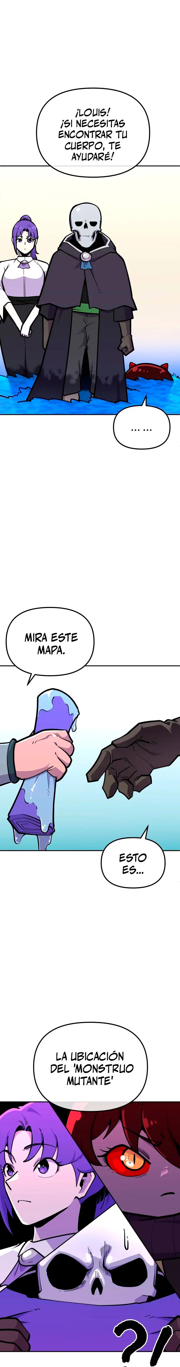 El hombre más guapo se convirtió en esqueleto Capitulo 58 página 3
