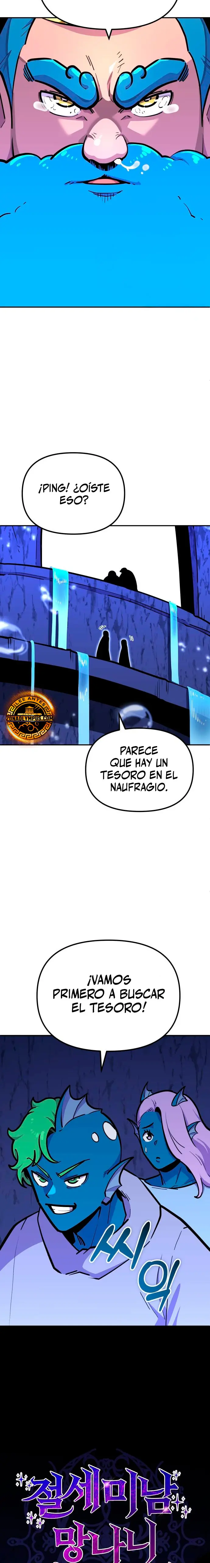 El hombre más guapo se convirtió en esqueleto Capitulo 58 página 9