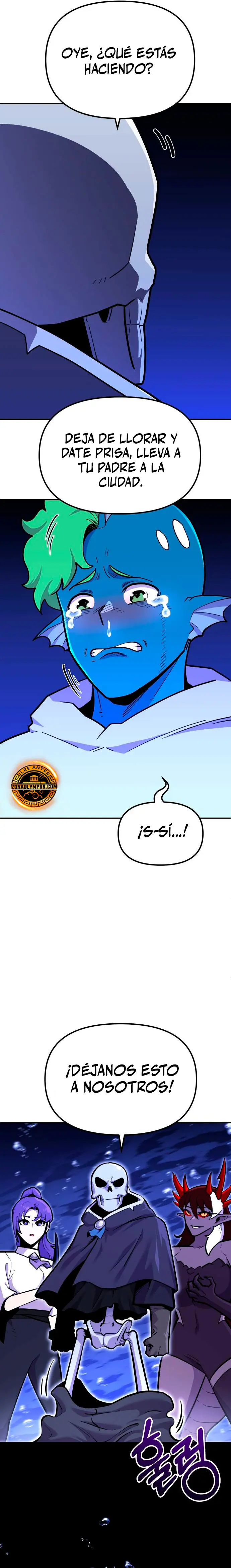El hombre más guapo se convirtió en esqueleto Capitulo 59 página 17