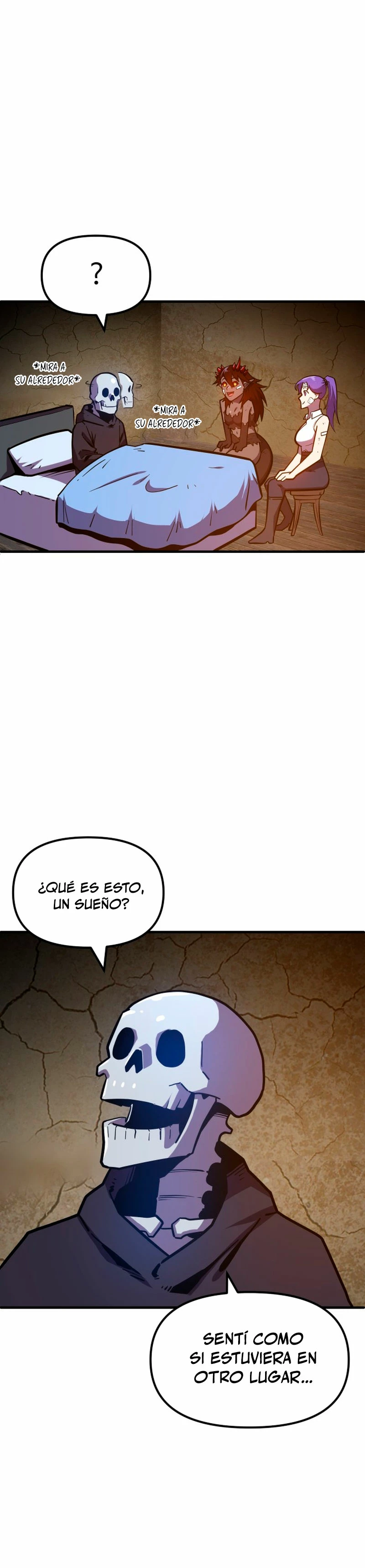 El hombre más guapo se convirtió en esqueleto Capitulo 6 página 33