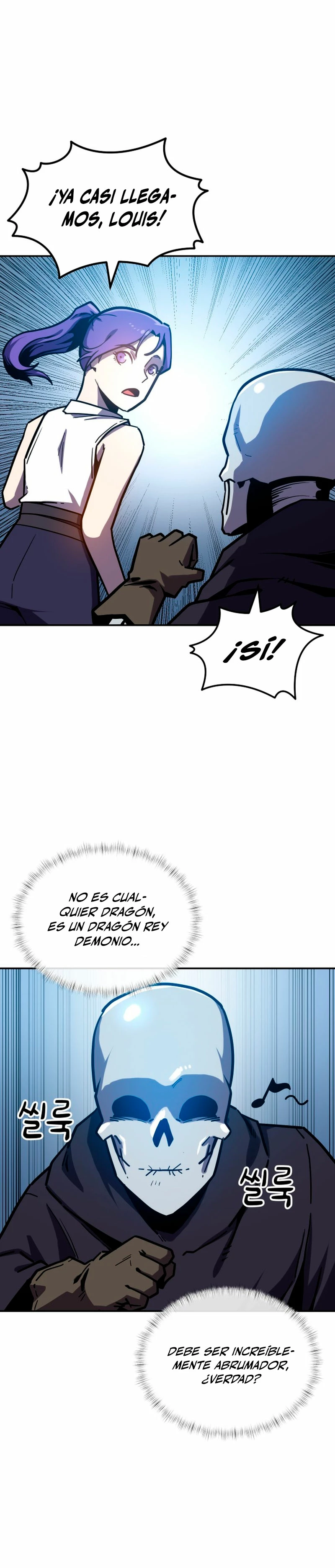 El hombre más guapo se convirtió en esqueleto Capitulo 6 página 51