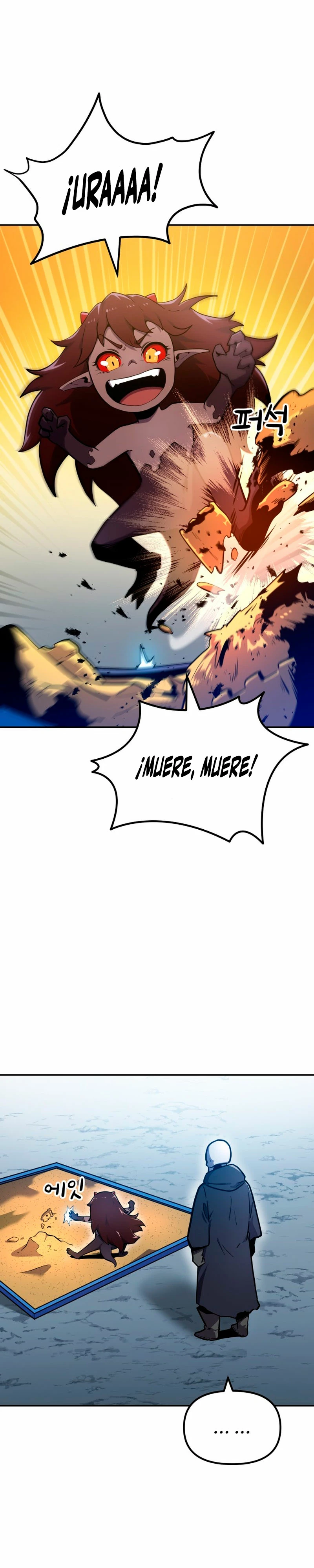 El hombre más guapo se convirtió en esqueleto Capitulo 6 página 54