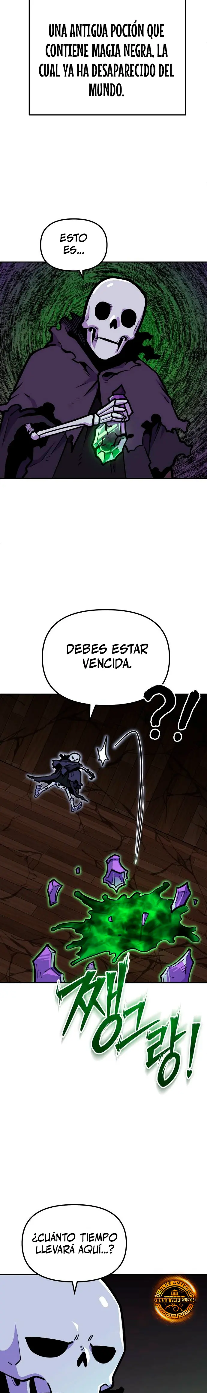 El hombre más guapo se convirtió en esqueleto Capitulo 60 página 25