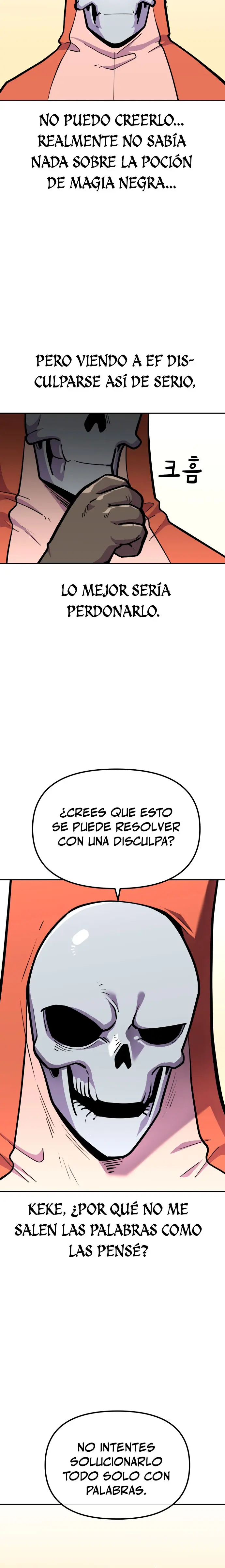 El hombre más guapo se convirtió en esqueleto Capitulo 61 página 32