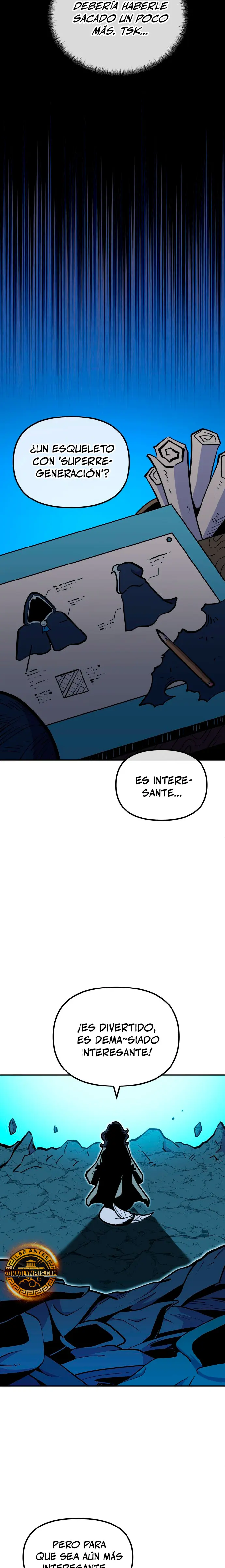 El hombre más guapo se convirtió en esqueleto Capitulo 61 página 36