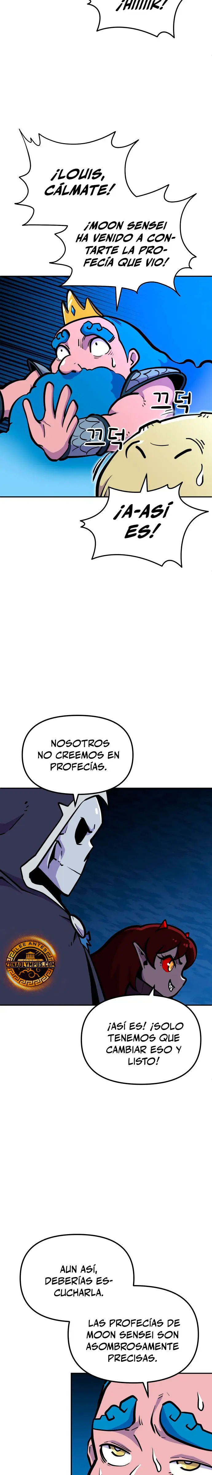 El hombre más guapo se convirtió en esqueleto Capitulo 62 página 13
