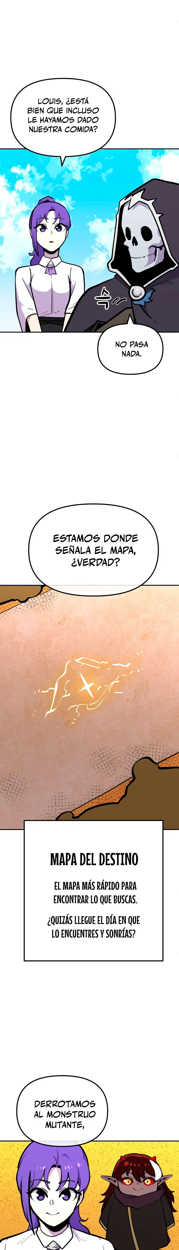 El hombre más guapo se convirtió en esqueleto Capitulo 62 página 22