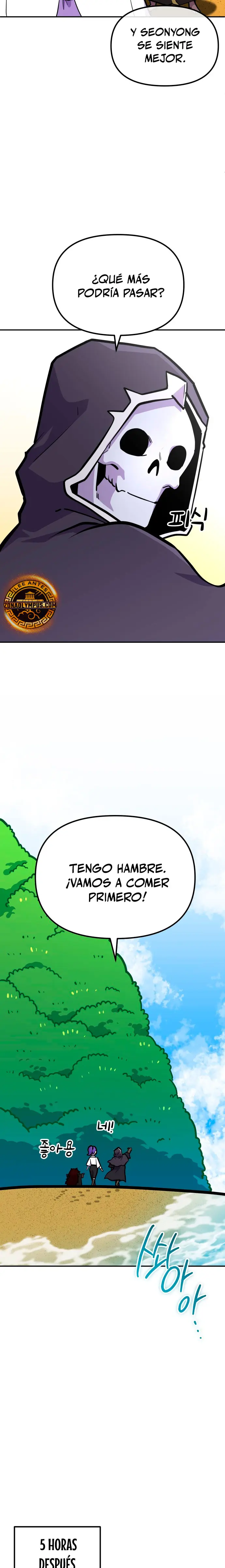 El hombre más guapo se convirtió en esqueleto Capitulo 62 página 23