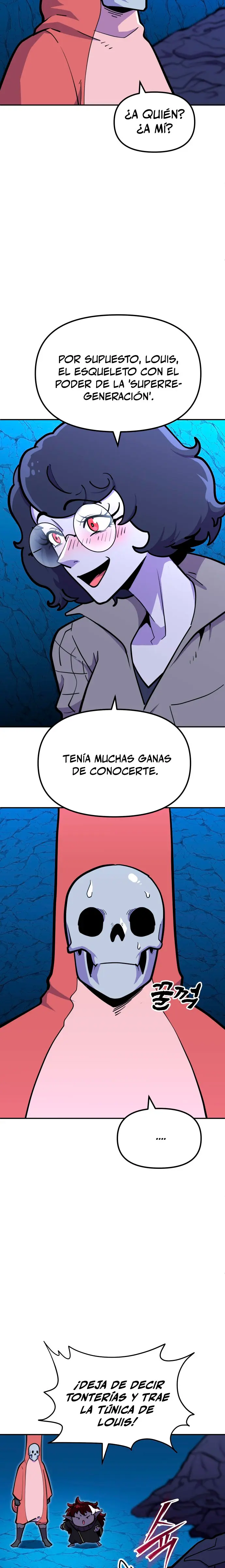 El hombre más guapo se convirtió en esqueleto Capitulo 62 página 4
