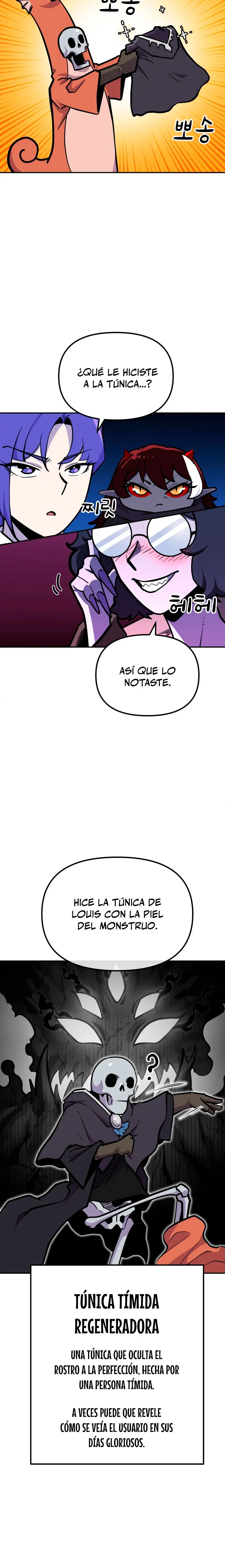 El hombre más guapo se convirtió en esqueleto Capitulo 62 página 8