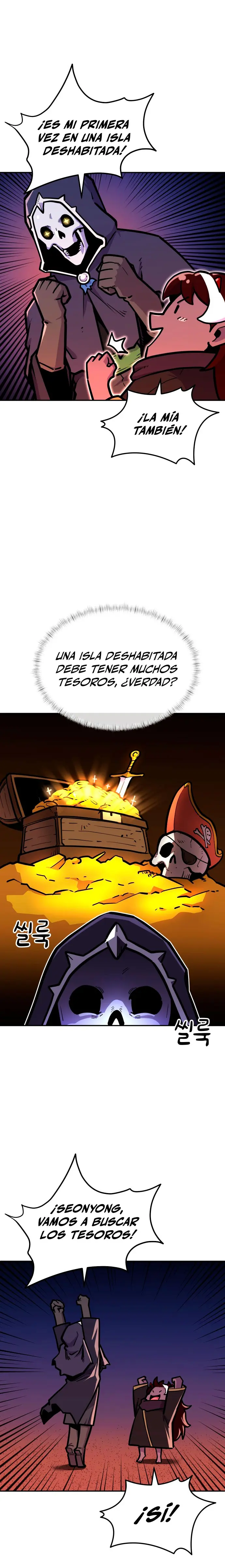 El hombre más guapo se convirtió en esqueleto Capitulo 63 página 13