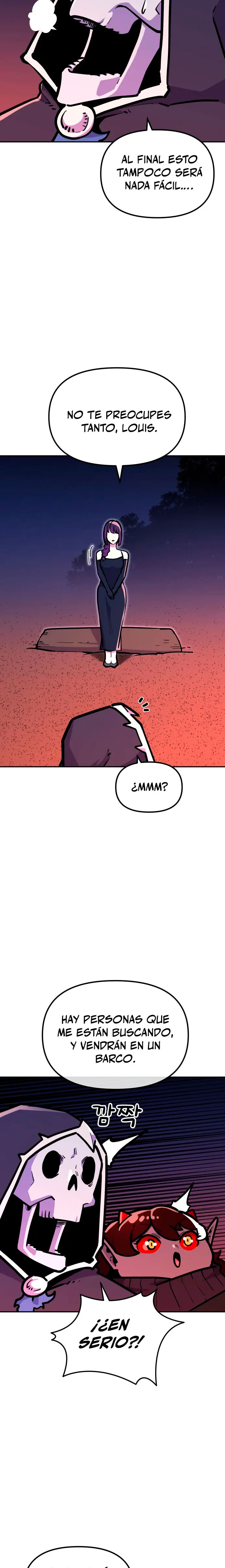 El hombre más guapo se convirtió en esqueleto Capitulo 63 página 16
