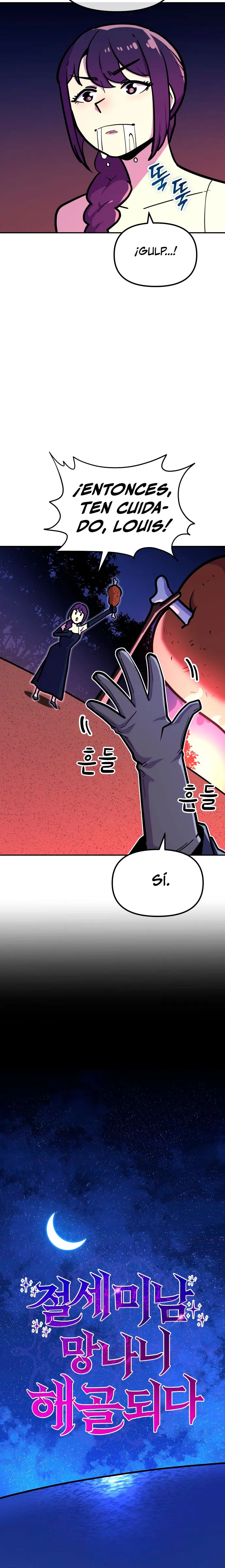 El hombre más guapo se convirtió en esqueleto Capitulo 63 página 23