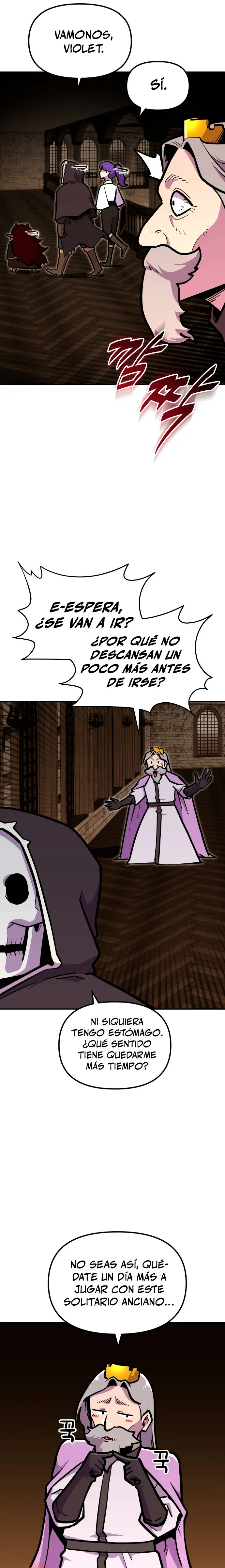 El hombre más guapo se convirtió en esqueleto Capitulo 64 página 12