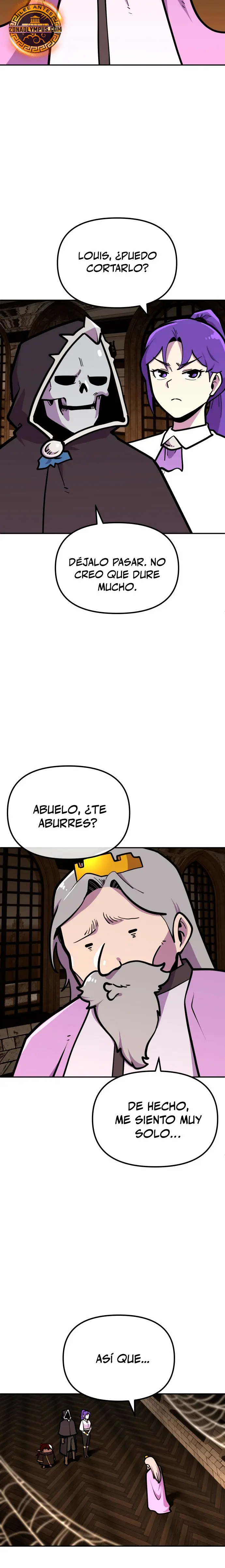El hombre más guapo se convirtió en esqueleto Capitulo 64 página 13