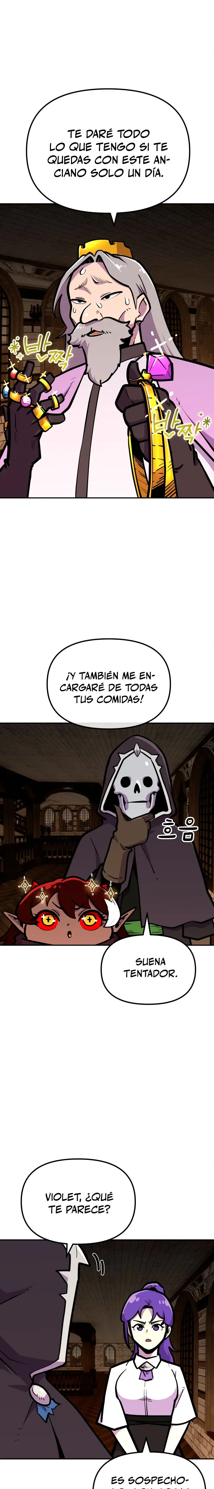El hombre más guapo se convirtió en esqueleto Capitulo 64 página 14