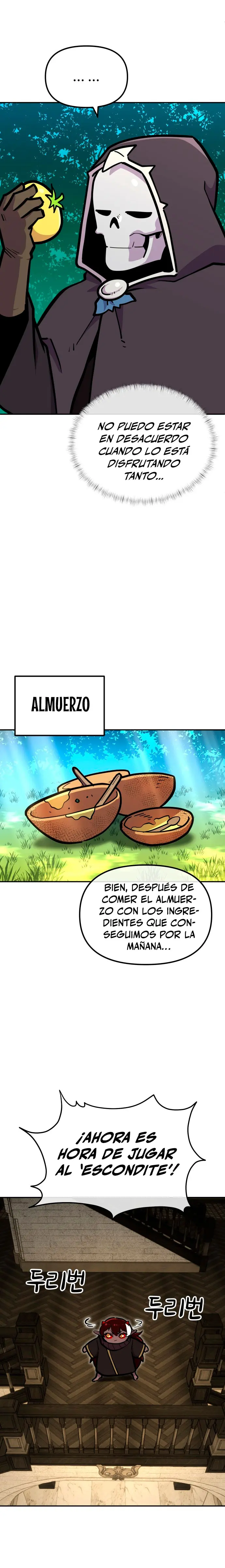 El hombre más guapo se convirtió en esqueleto Capitulo 64 página 18