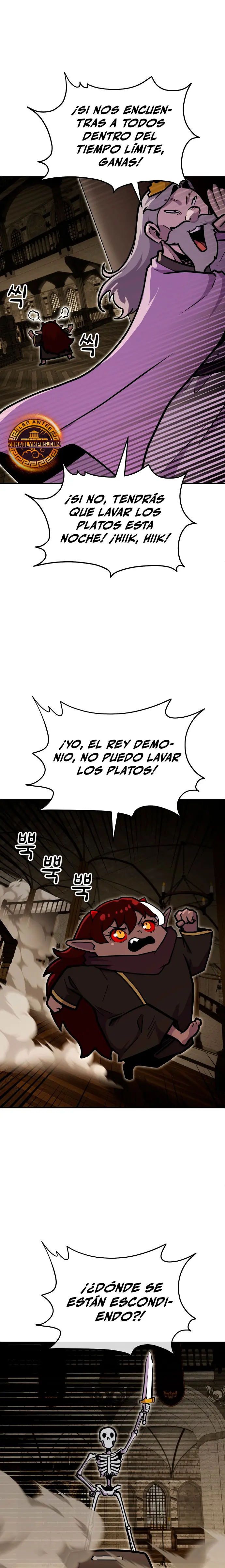 El hombre más guapo se convirtió en esqueleto Capitulo 64 página 19