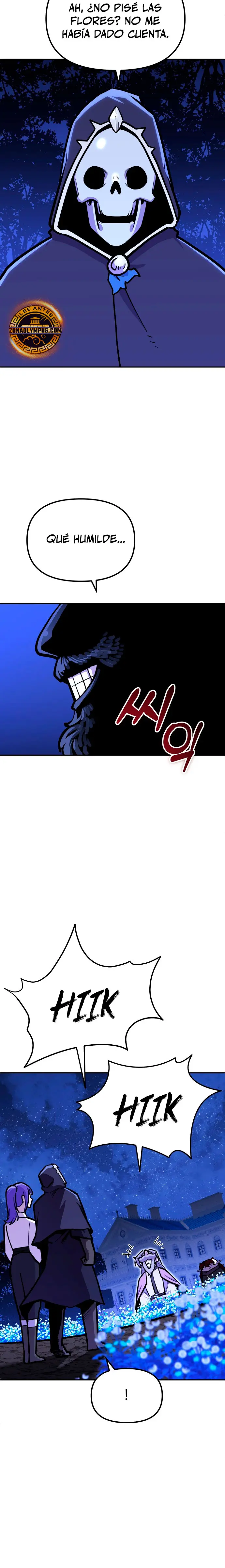El hombre más guapo se convirtió en esqueleto Capitulo 64 página 9