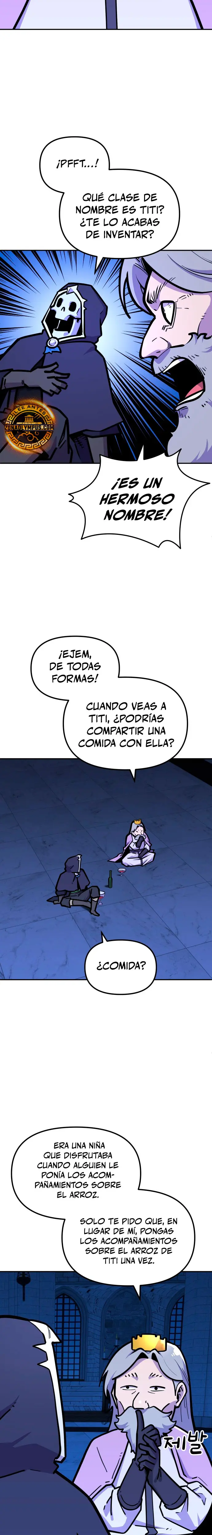 El hombre más guapo se convirtió en esqueleto Capitulo 65 página 14