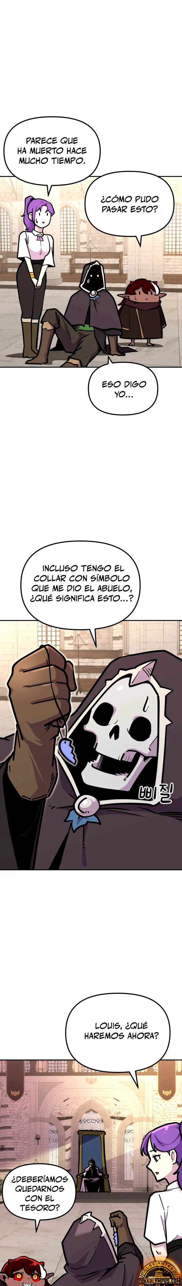 El hombre más guapo se convirtió en esqueleto Capitulo 65 página 20
