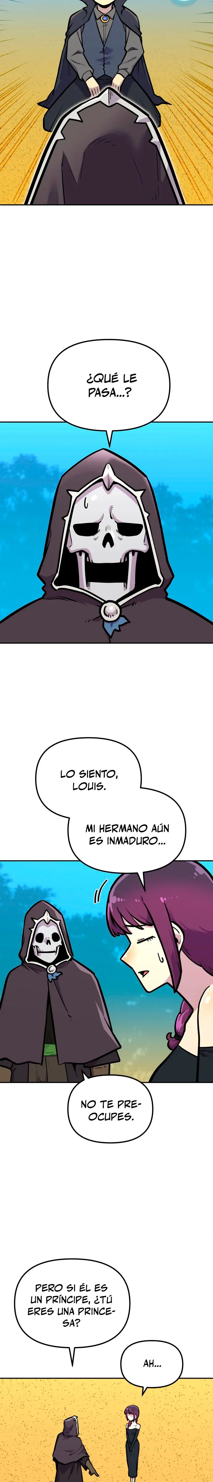 El hombre más guapo se convirtió en esqueleto Capitulo 66 página 5