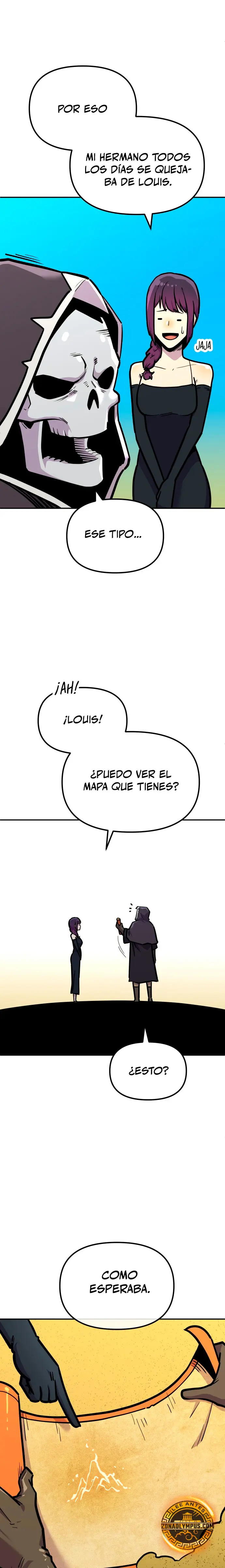 El hombre más guapo se convirtió en esqueleto Capitulo 66 página 7