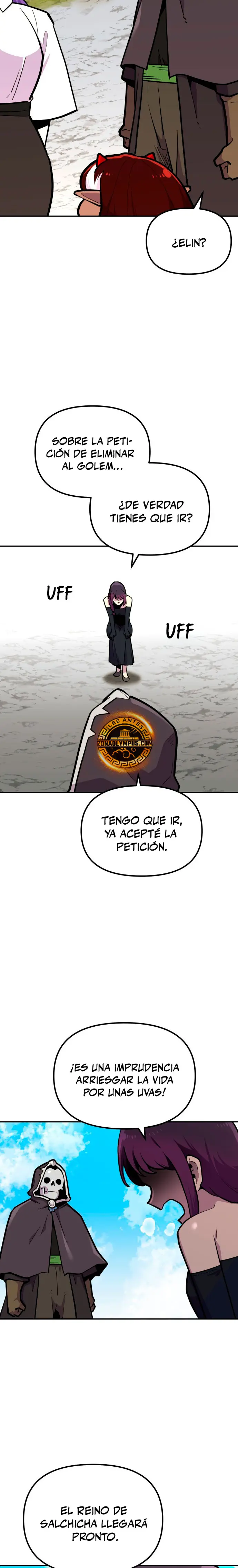 El hombre más guapo se convirtió en esqueleto Capitulo 67 página 10