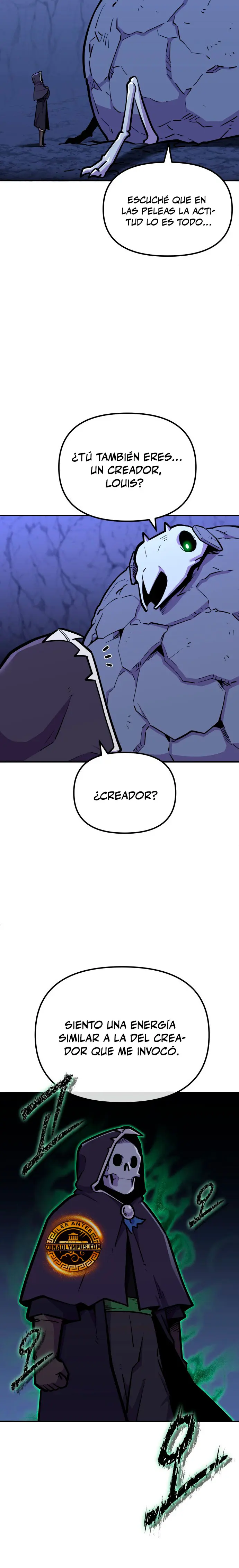 El hombre más guapo se convirtió en esqueleto Capitulo 68 página 14