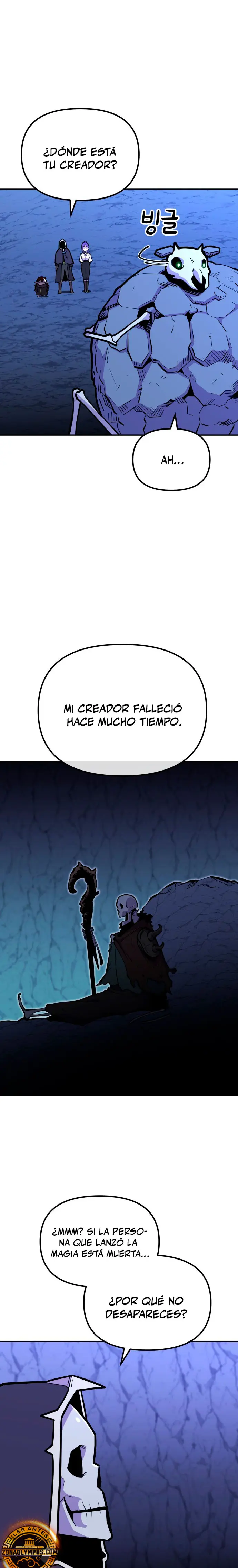 El hombre más guapo se convirtió en esqueleto Capitulo 68 página 15