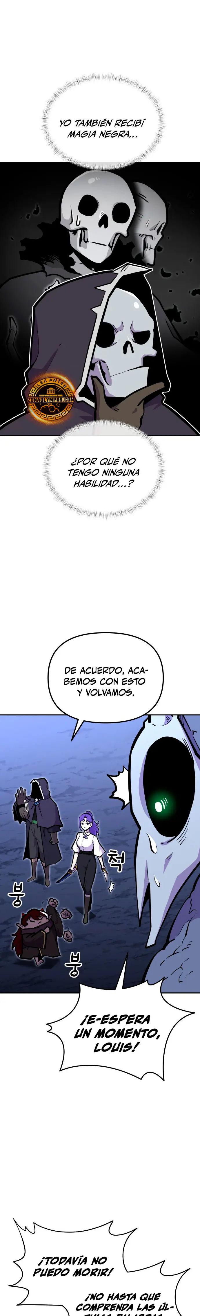 El hombre más guapo se convirtió en esqueleto Capitulo 68 página 18
