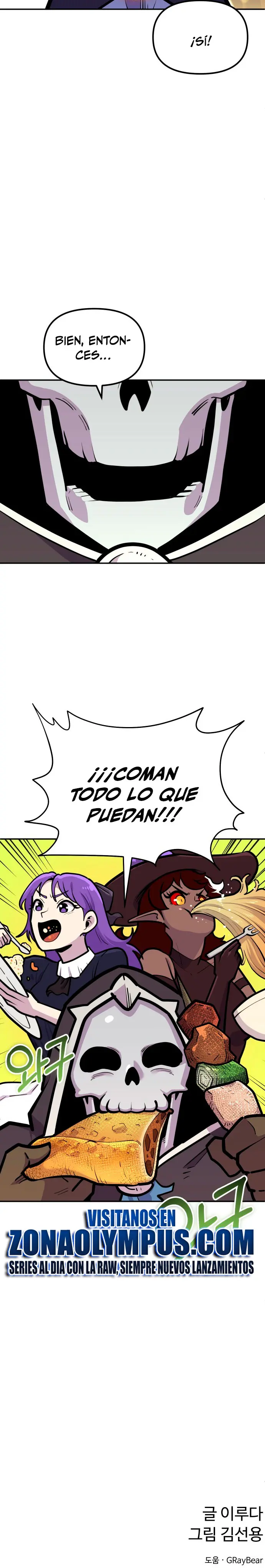 El hombre más guapo se convirtió en esqueleto Capitulo 68 página 35